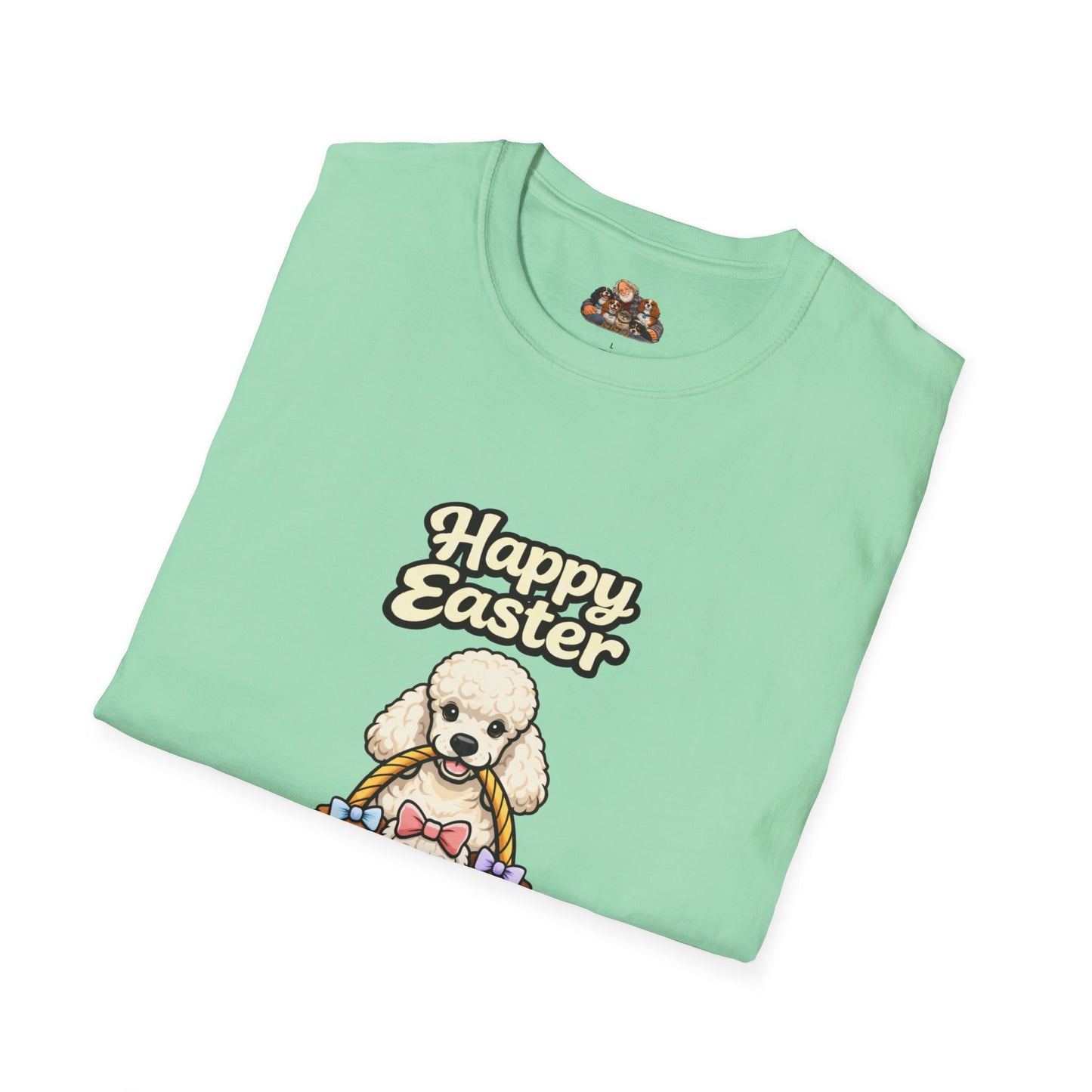 Poodle Family "Happy Easter"