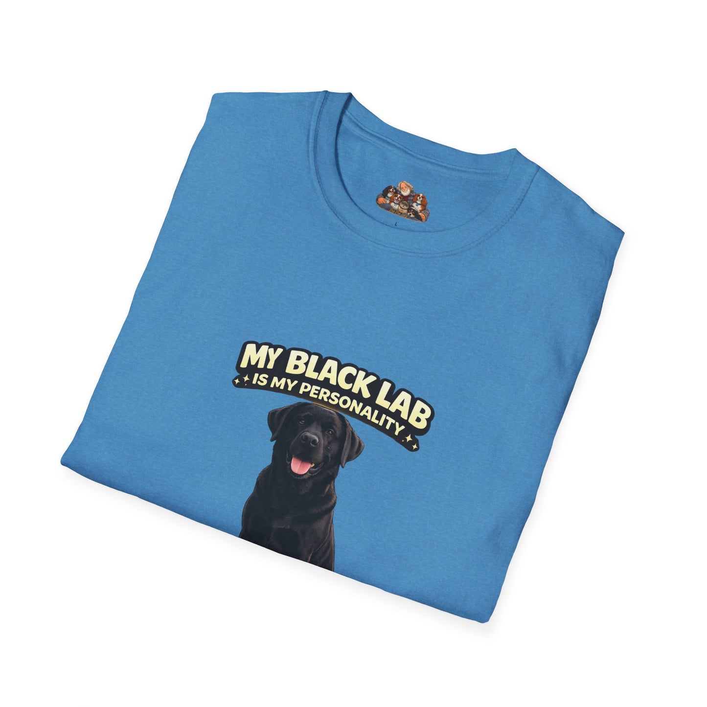 My Black Lab is My Personality – The Gentle Soul – Personalized Dog Breed Shirt