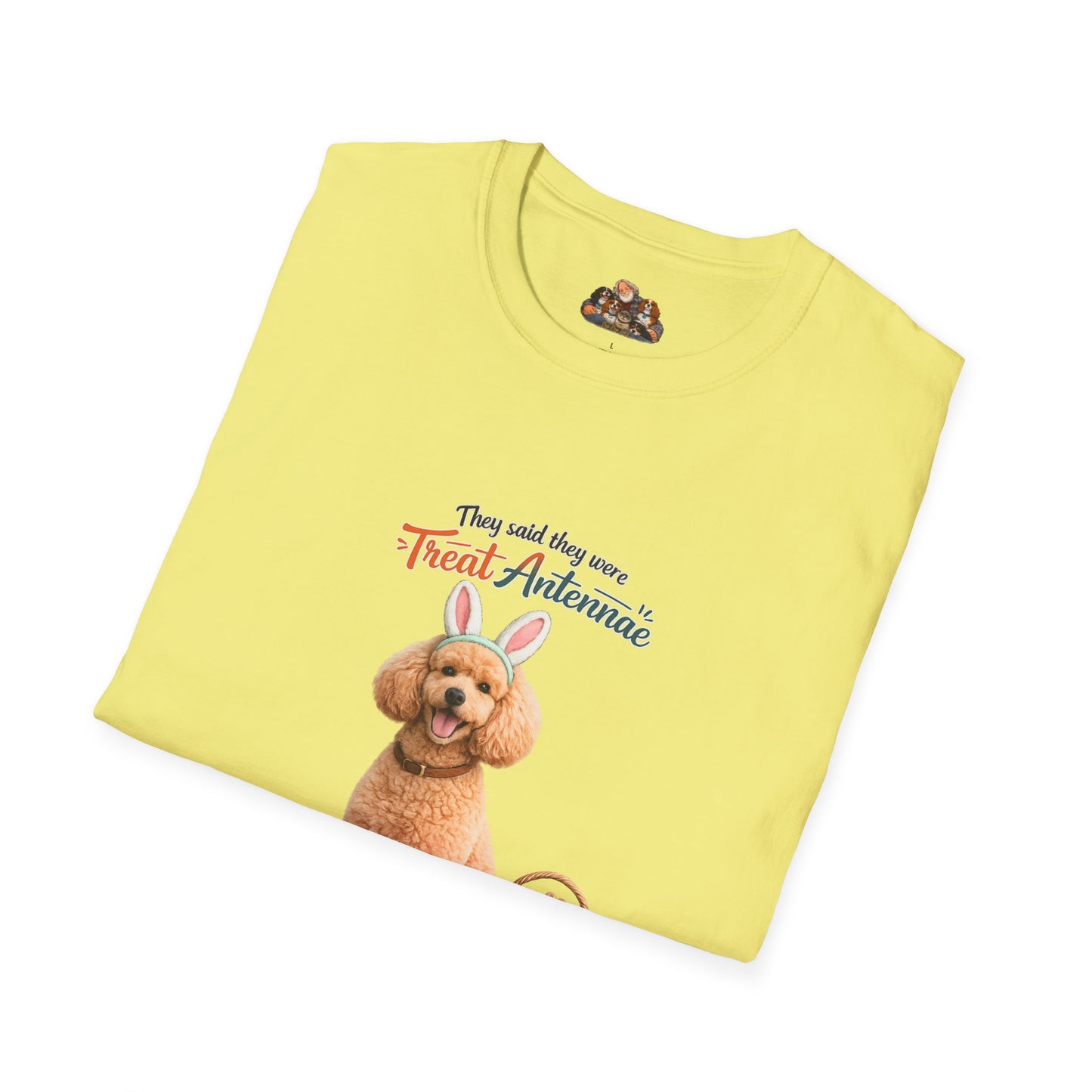 Poodle Treat Antenna™ – Easter Dog Lover Tee