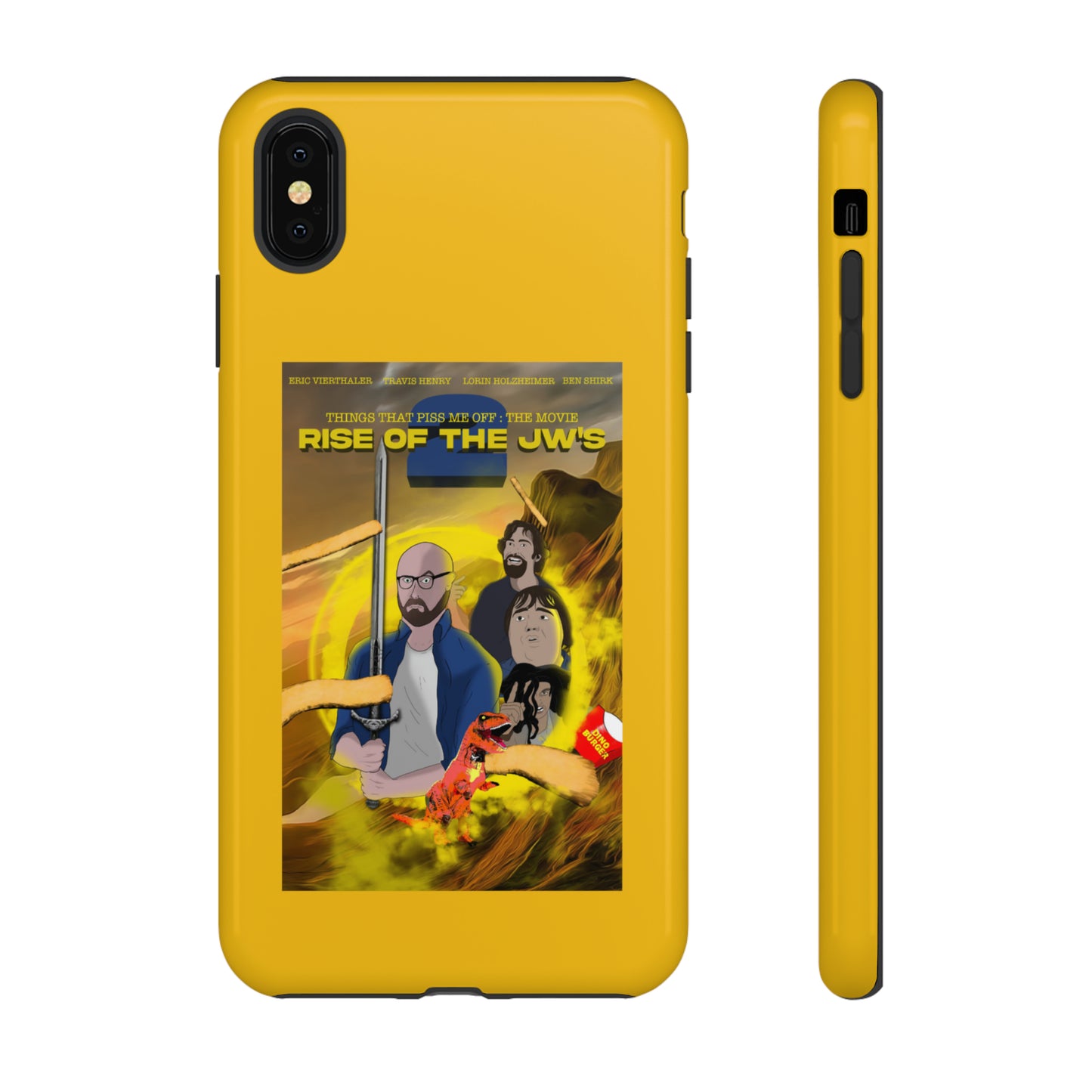 Rise Of The JW's Tough Phone  Case yellow)