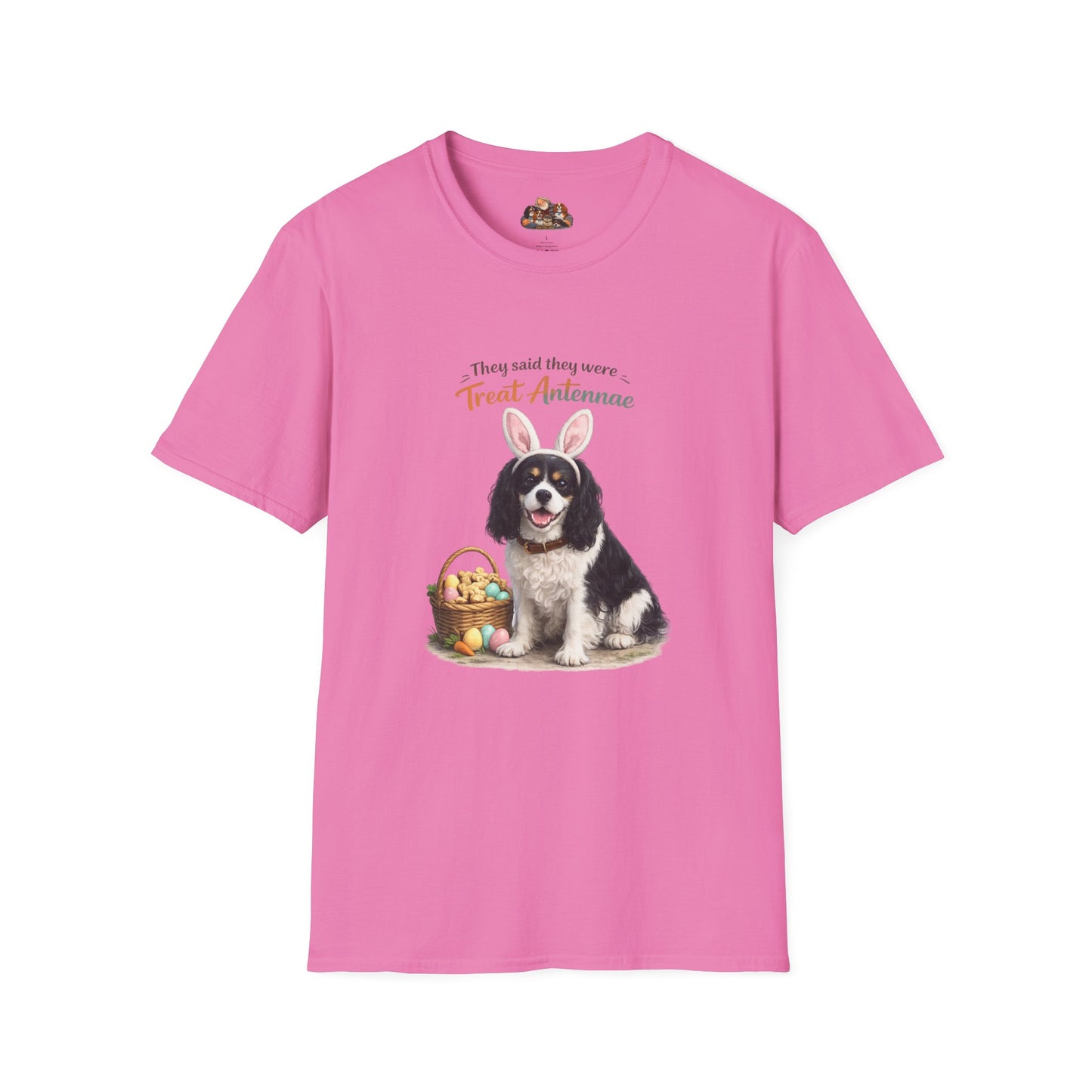 Cavalier King Charles Spaniel Treat Antennae™ – Easter Cavalier Lover T-Shirt