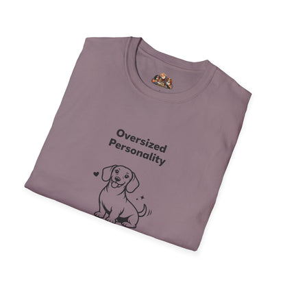 Oversized Personality —  Black And White Minimalist Family Collection For Adult Dog Lovers