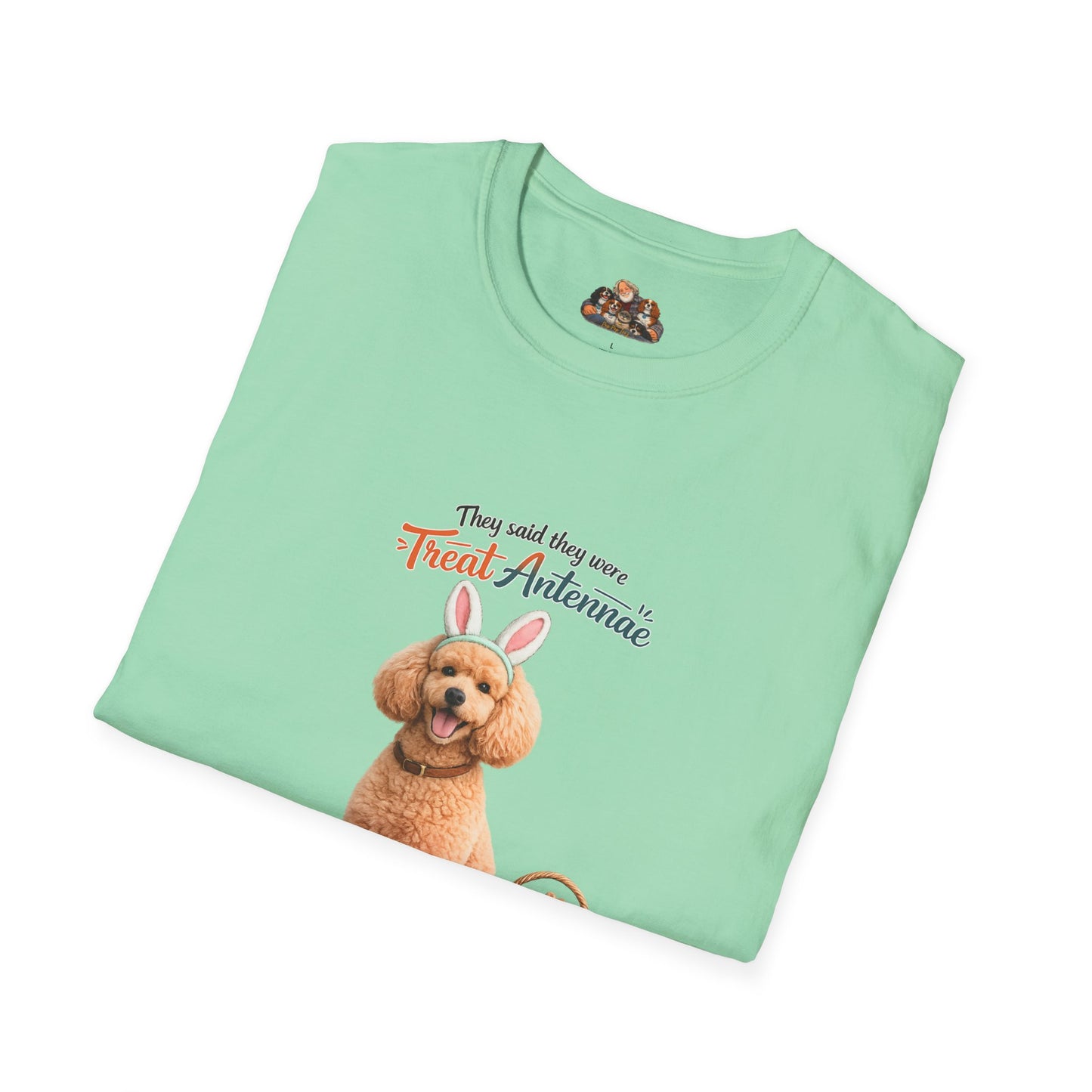 Poodle Treat Antenna™ – Easter Dog Lover Tee