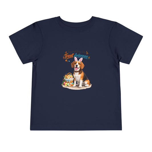 Beagle Treat Antennae™ -- Toddler Dog Lover Tee