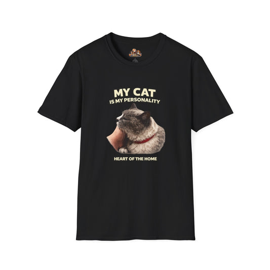 My Cat Is My Personality – "The Heart Of The Home" – Personalized Custom Cat Shirt