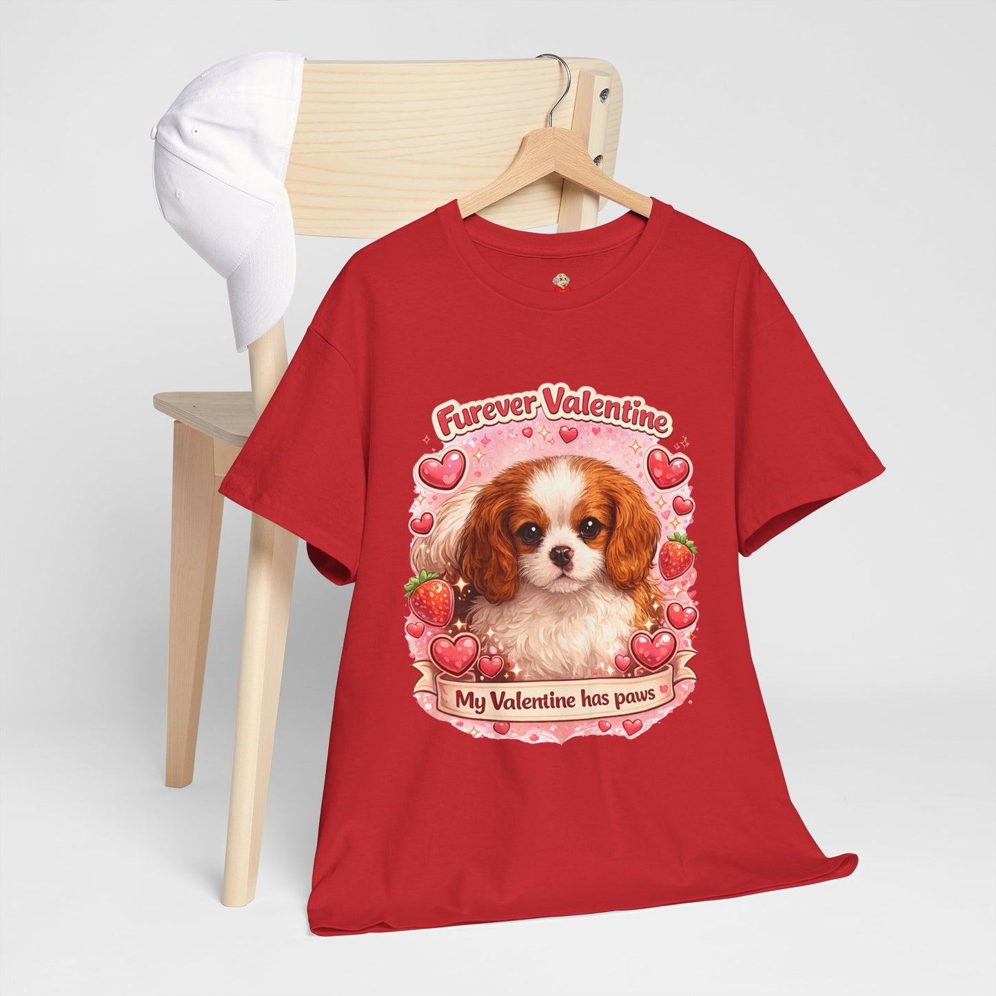 Furever Valentine - Puppy Love Has Paws – Pet Lover Valentine's Day T-Shirt