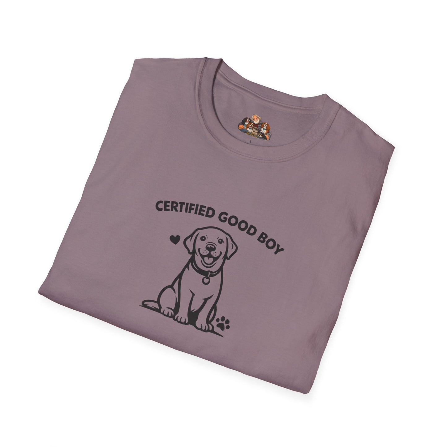 Certified Good Boy—  Dog Lover T-Shirt
