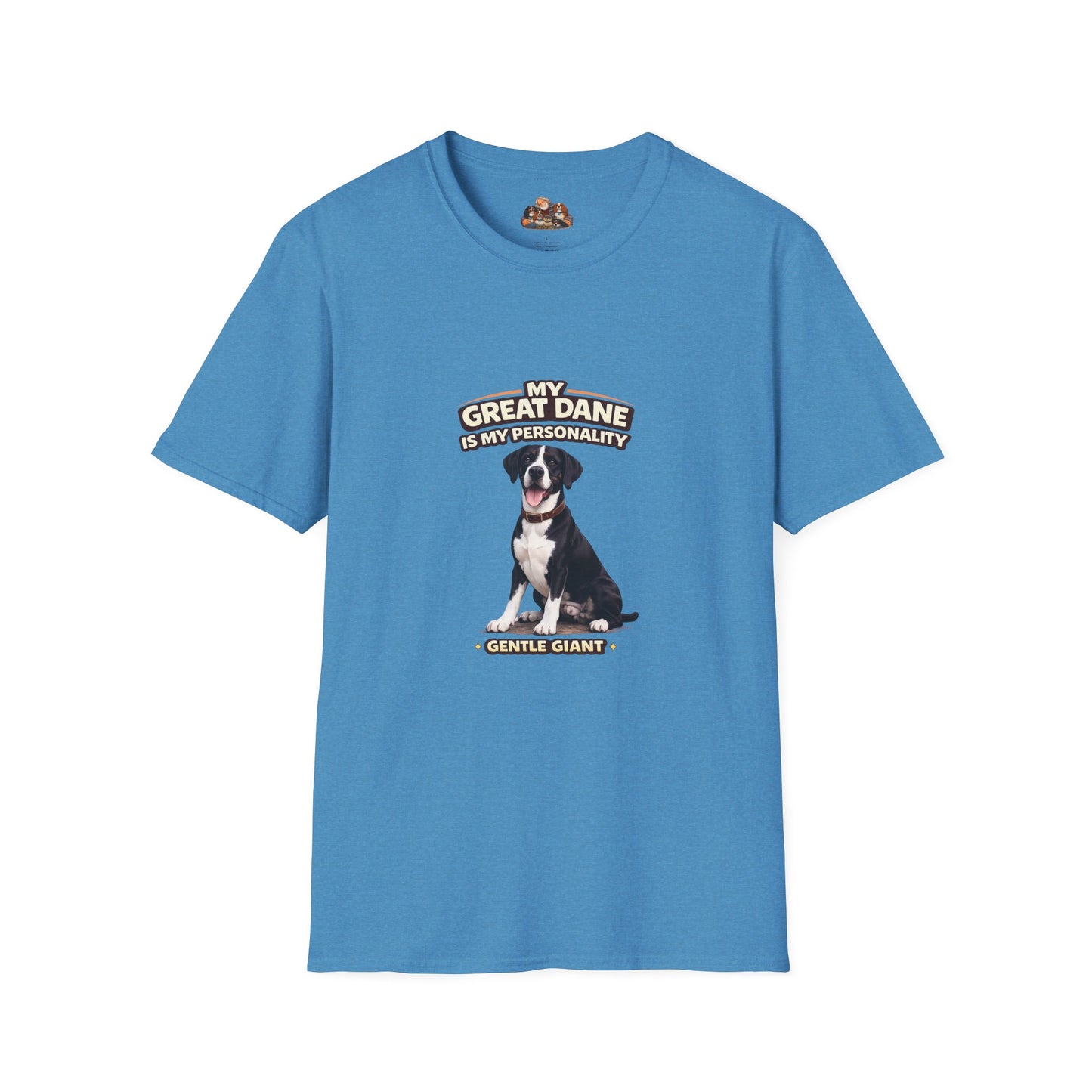 My Great Dane Is My Personality – Gentle Giant – Personalized Dog Breed Tee