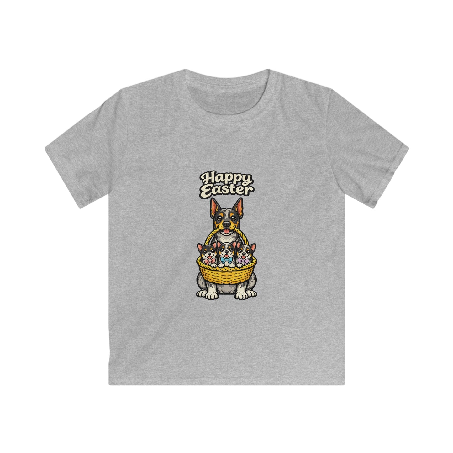 Great Dane Happy Easter — Youth Dog Lover Tee