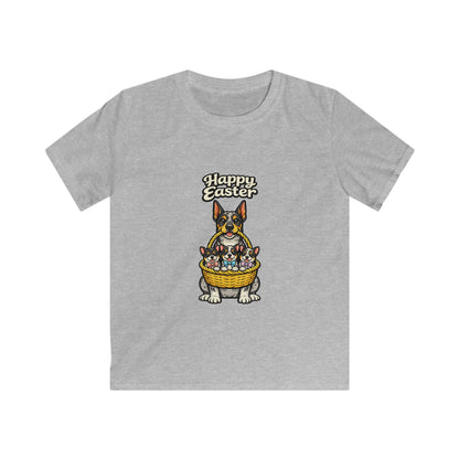 Great Dane Happy Easter — Youth Dog Lover Tee
