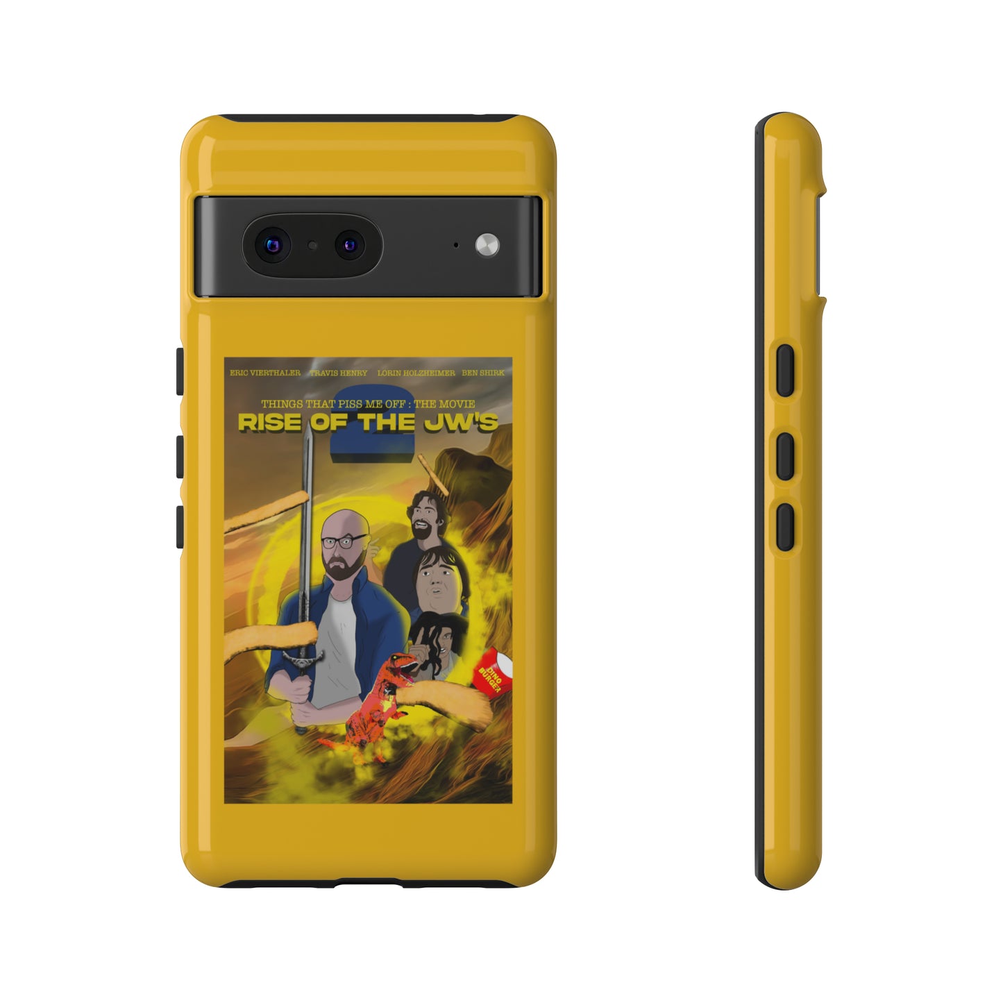 Rise Of The JW's Tough Phone  Case yellow)