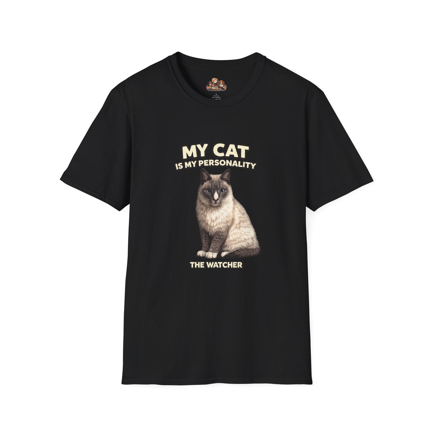 My Cat Is My Personality – "The Watcher" – Personalized Custom Cat Shirt