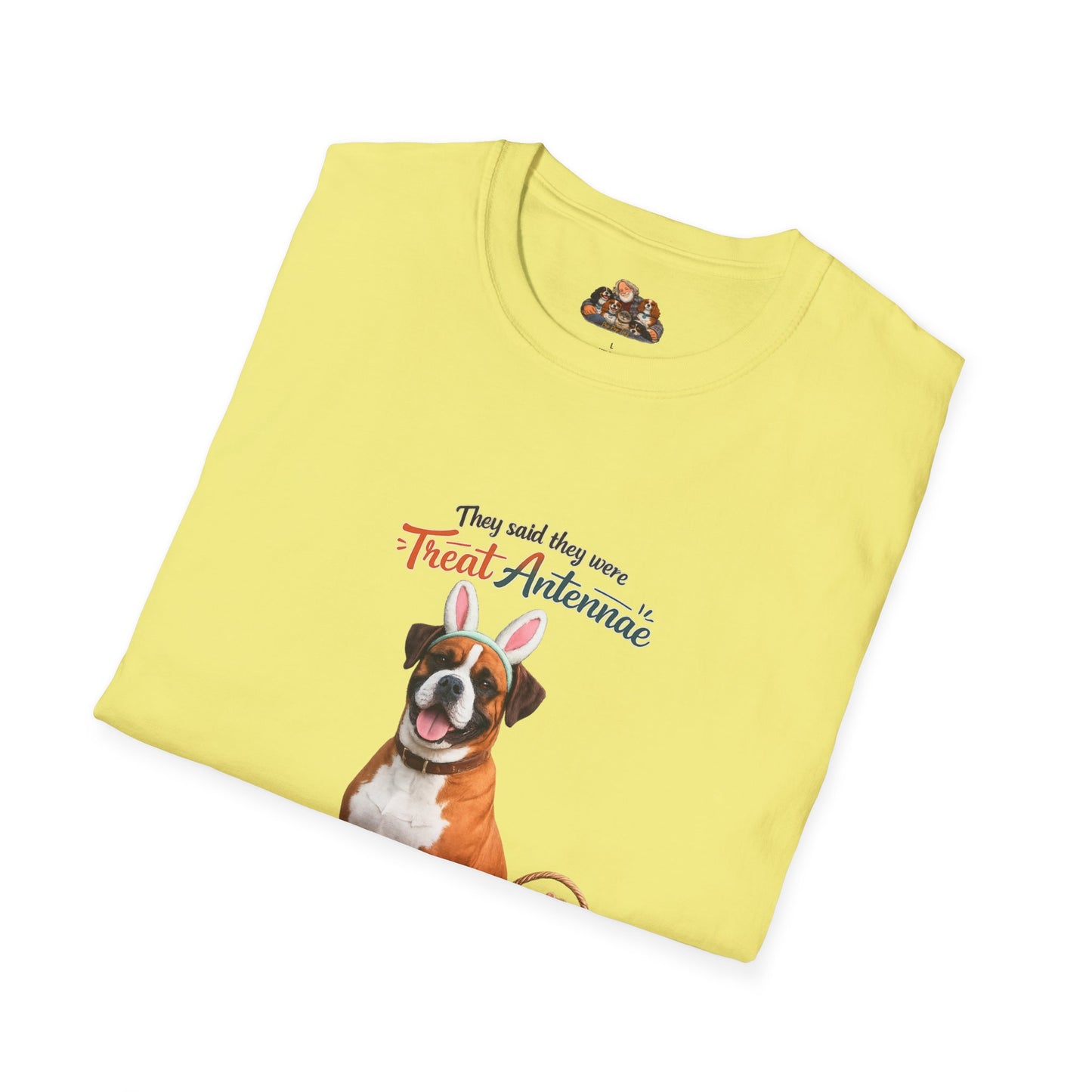 Boxer Treat Antenna™ – Easter Dog Lover Tee