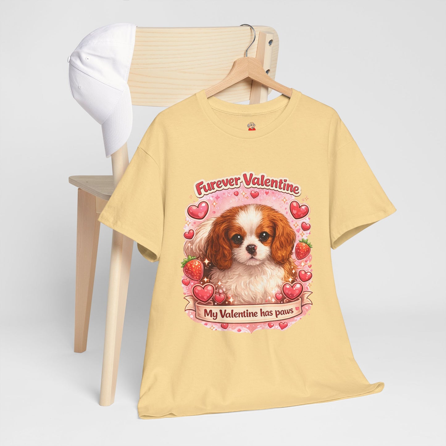 Furever Valentine - Puppy Love Has Paws – Pet Lover Valentine's Day T-Shirt