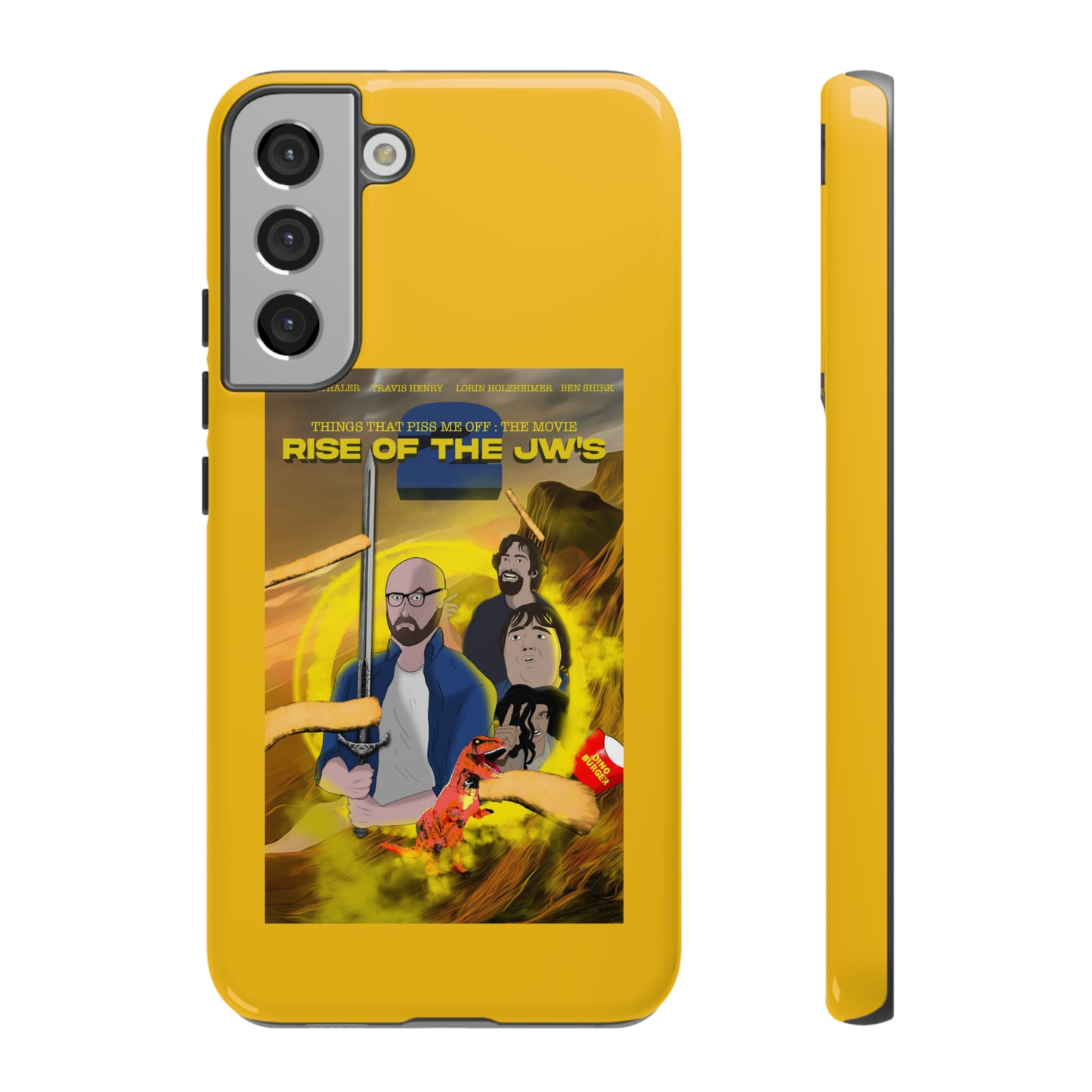 Rise Of The JW's Tough Phone  Case yellow)