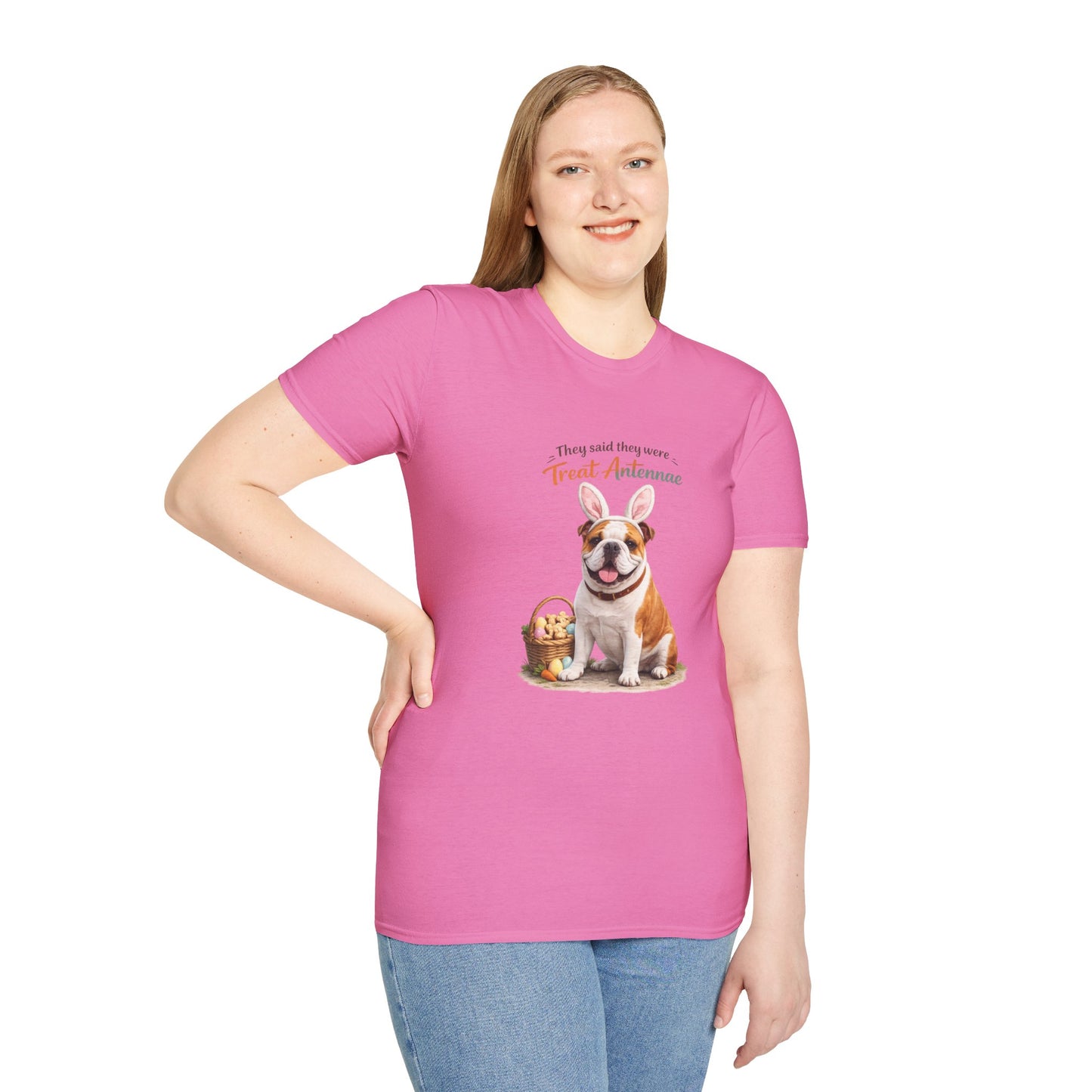 Bulldog Treat Antennae™ – Easter Bulldog Lover T-Shirt