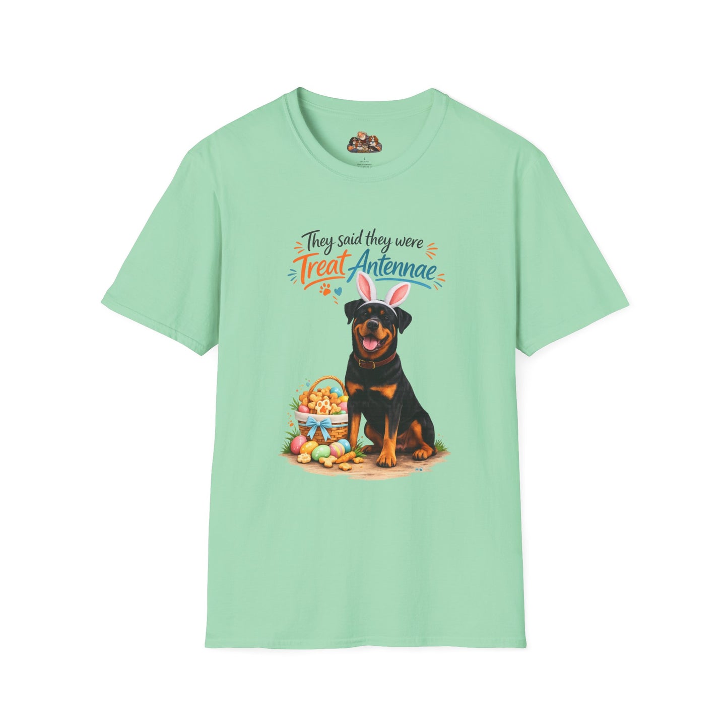 Rottweiler Treat Antennae™  – Easter Dog Lover Tee