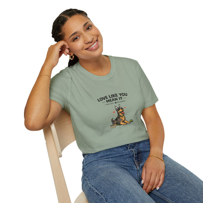 Love Like You Mean It  —  Soft-Color Minimalist Family Collection For Adult Dog Lovers