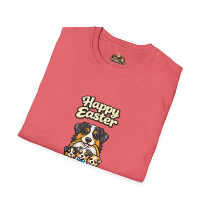 Australian Shepherd Family "Happy Easter"