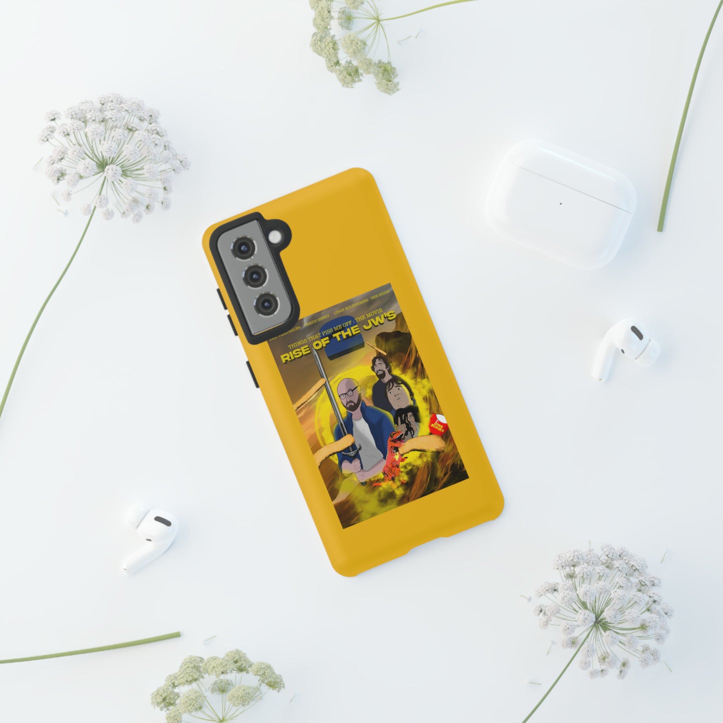 Rise Of The JW's Tough Phone  Case yellow)