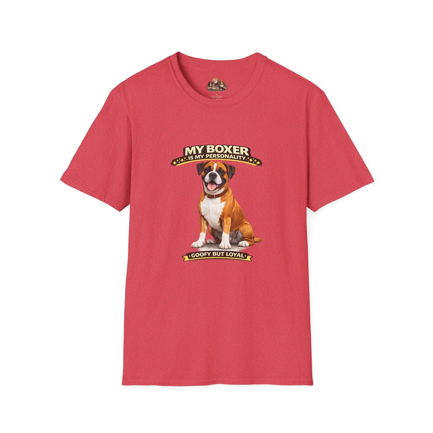 My Boxer Is My Personality -- Personalized Dog Breed T-Shirt