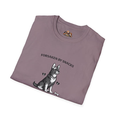 Forsaken By Snacks –– Black And White Minimalist Family Collection For Adult Dog Lovers