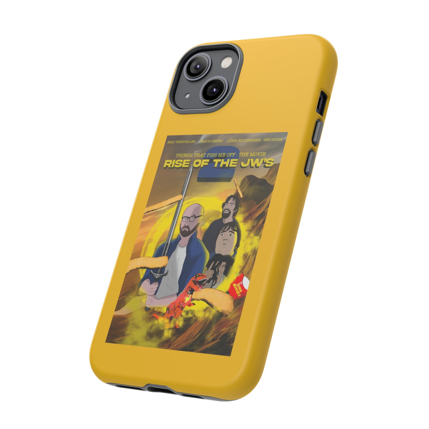 Rise Of The JW's Tough Phone  Case yellow)