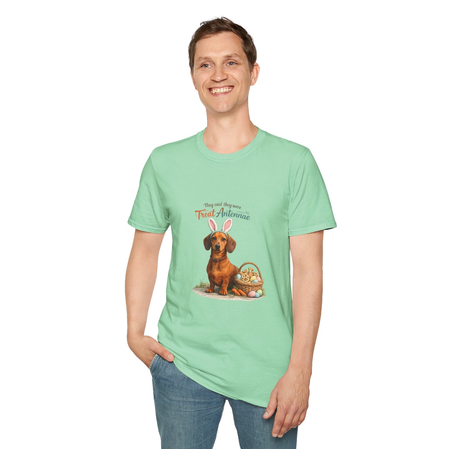 Dachshund Treat Antenna™ – Easter Dog Lover Tee