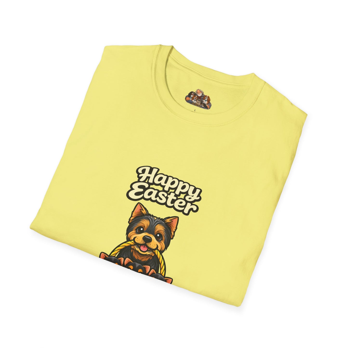 Yorkshire Terrier Family "Happy Easter"