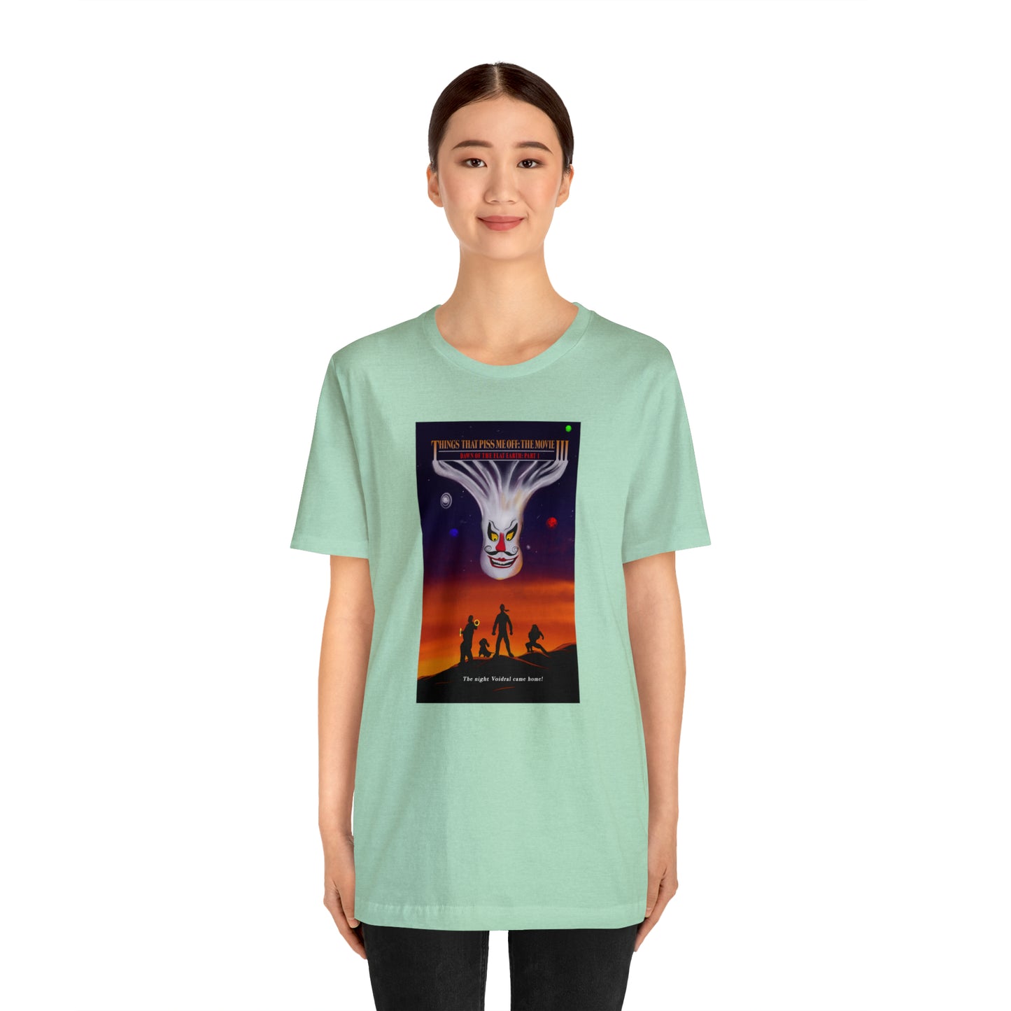 Dawn Of The Flat Earth: Part I Unisex Jersey Short Sleeve Tee