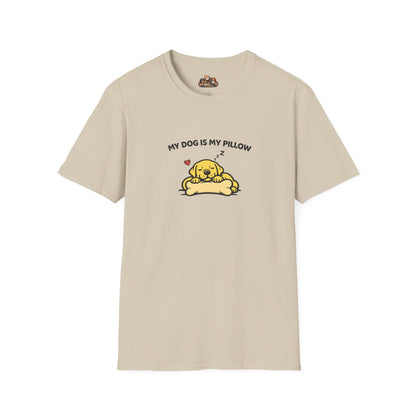 My Dog Is My Pillow  —  Soft-Color Minimalist Family Collection For Adult Dog Lovers