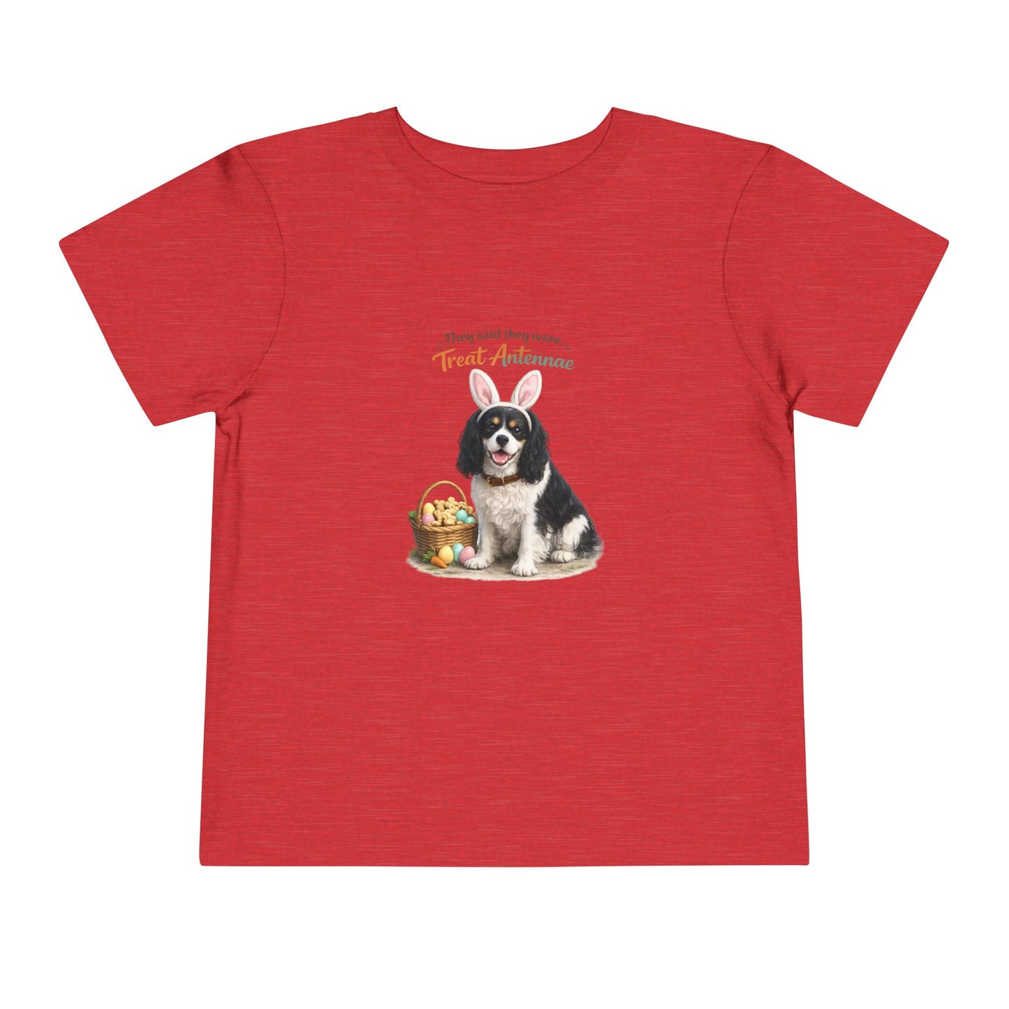 Cavalier King Charles Spaniel Treat Antennae™ -- Toddler Dog Lover Tee