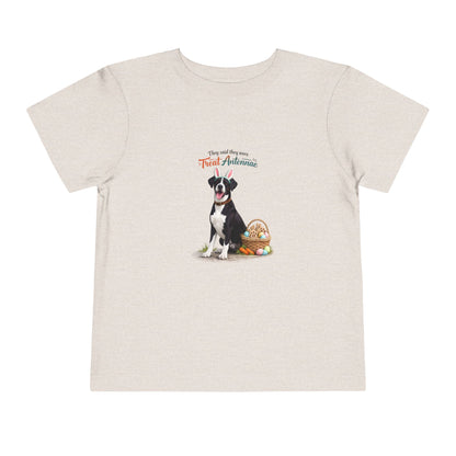 Great Dane Treat Antennae™ -- Toddler Dog Lover Tee