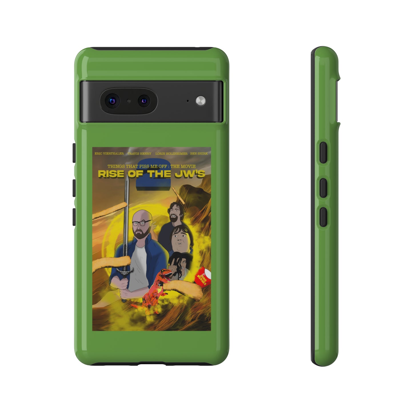 Rise Of The JW's Tough Phone Case (green)