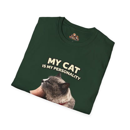 My Cat Is My Personality – "The Heart Of The Home" – Personalized Custom Cat Shirt