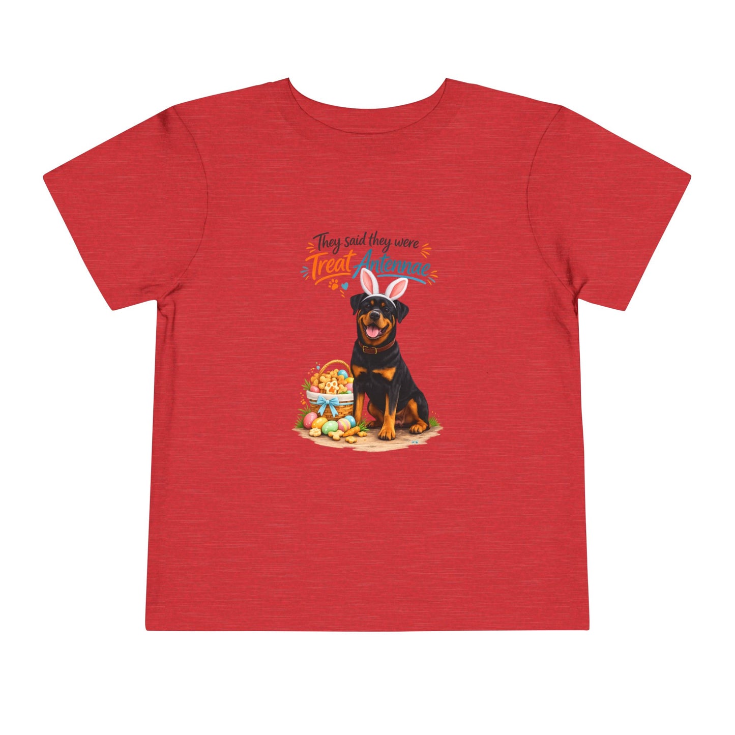 Rottweiler Treat Antennae™ -- Toddler Dog Lover Tee