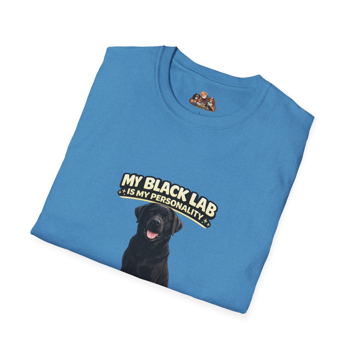 My Black Lab Is My Personality – Snack Driven. Love Powered – Personalized Dog Breed Shirt
