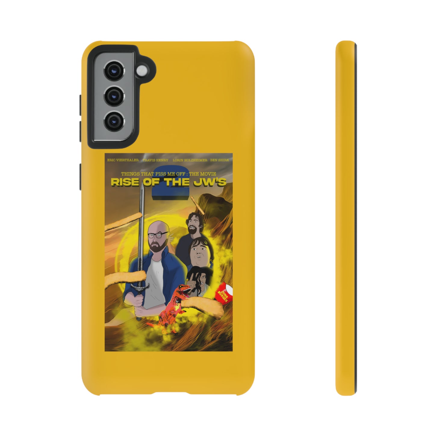 Rise Of The JW's Tough Phone  Case yellow)