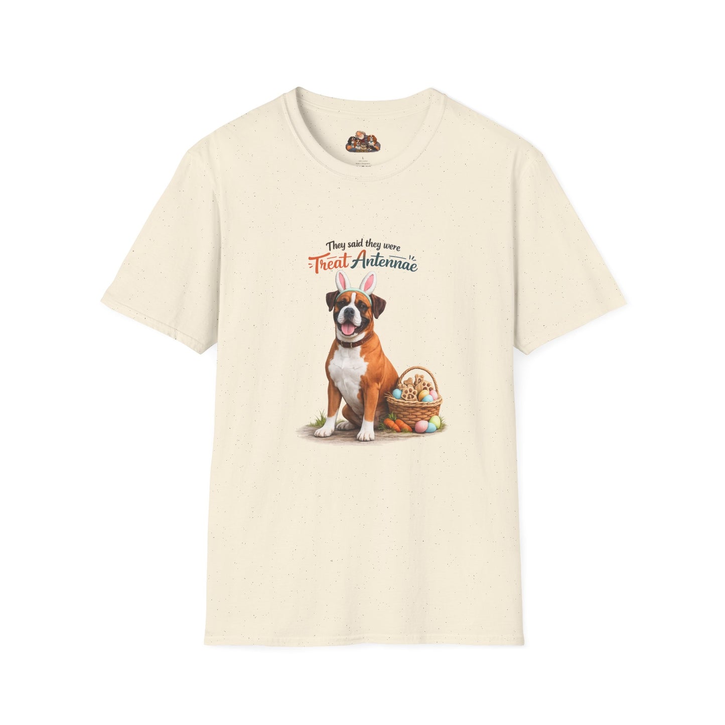 Boxer Treat Antenna™ – Easter Dog Lover Tee