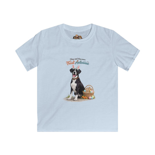 Great Dane Treat Antennae™ — Youth Dog Lover Tee