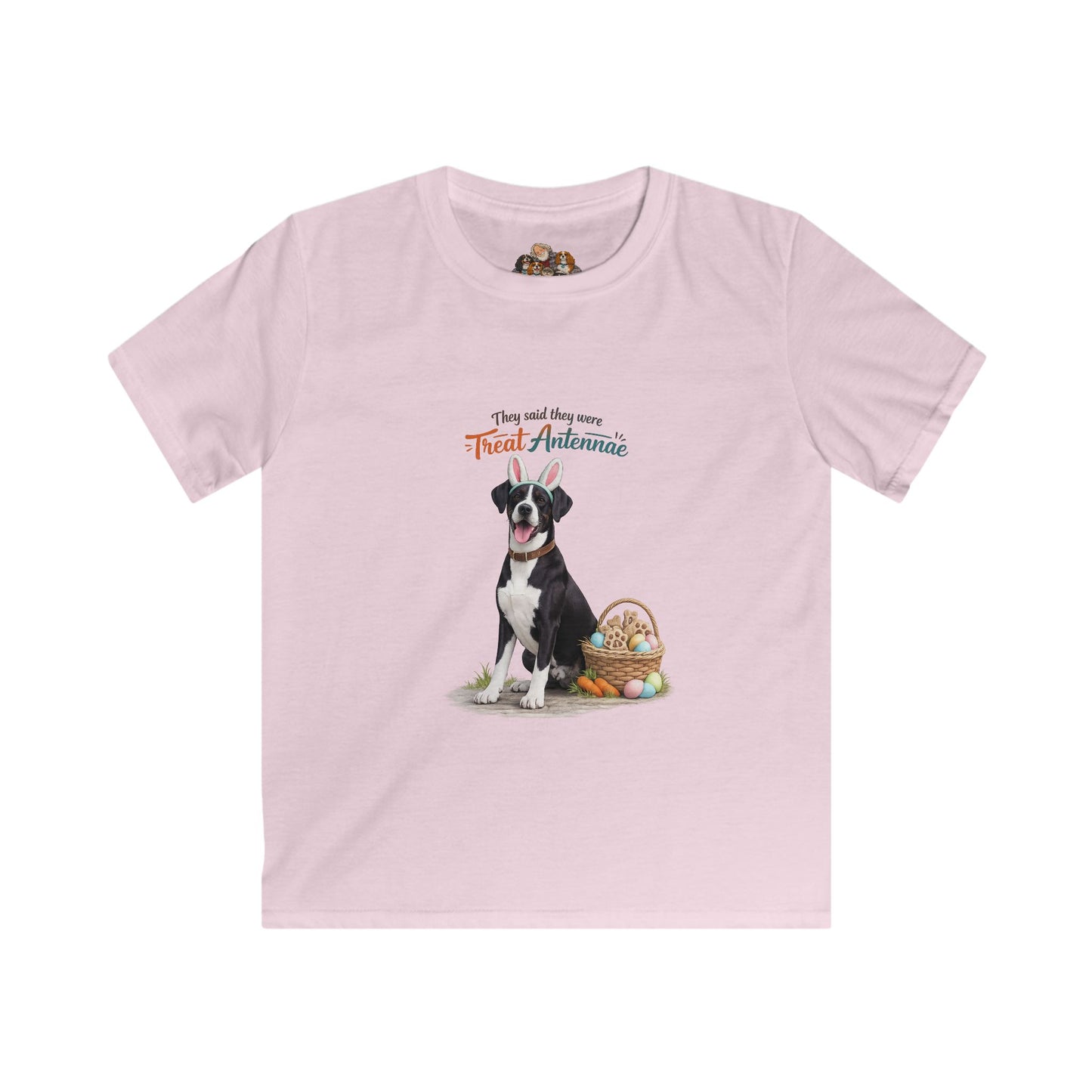 Great Dane Treat Antennae™ — Youth Dog Lover Tee