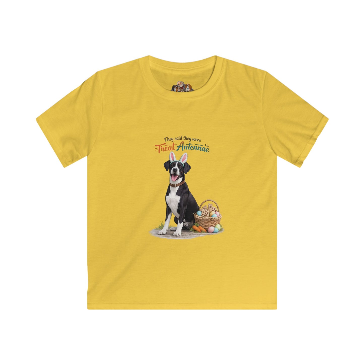 Great Dane Treat Antennae™ — Youth Dog Lover Tee