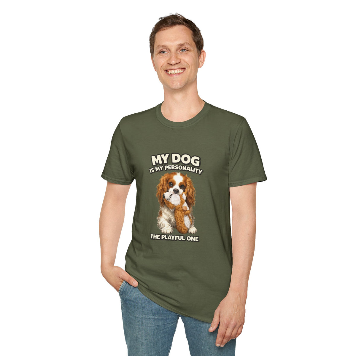 My Dog Is My Personality – "The Playful One" – Personalized Custom Dog Shirt