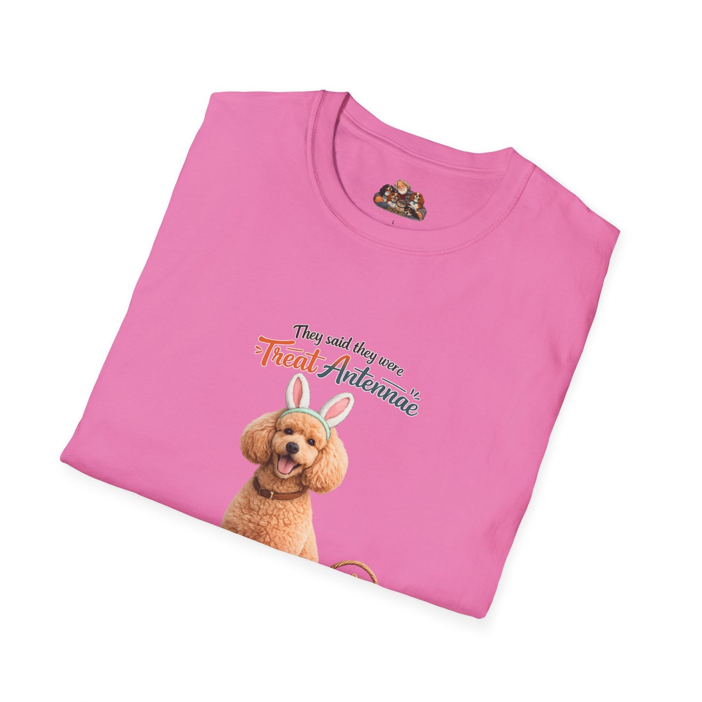 Poodle Treat Antenna™ – Easter Dog Lover Tee
