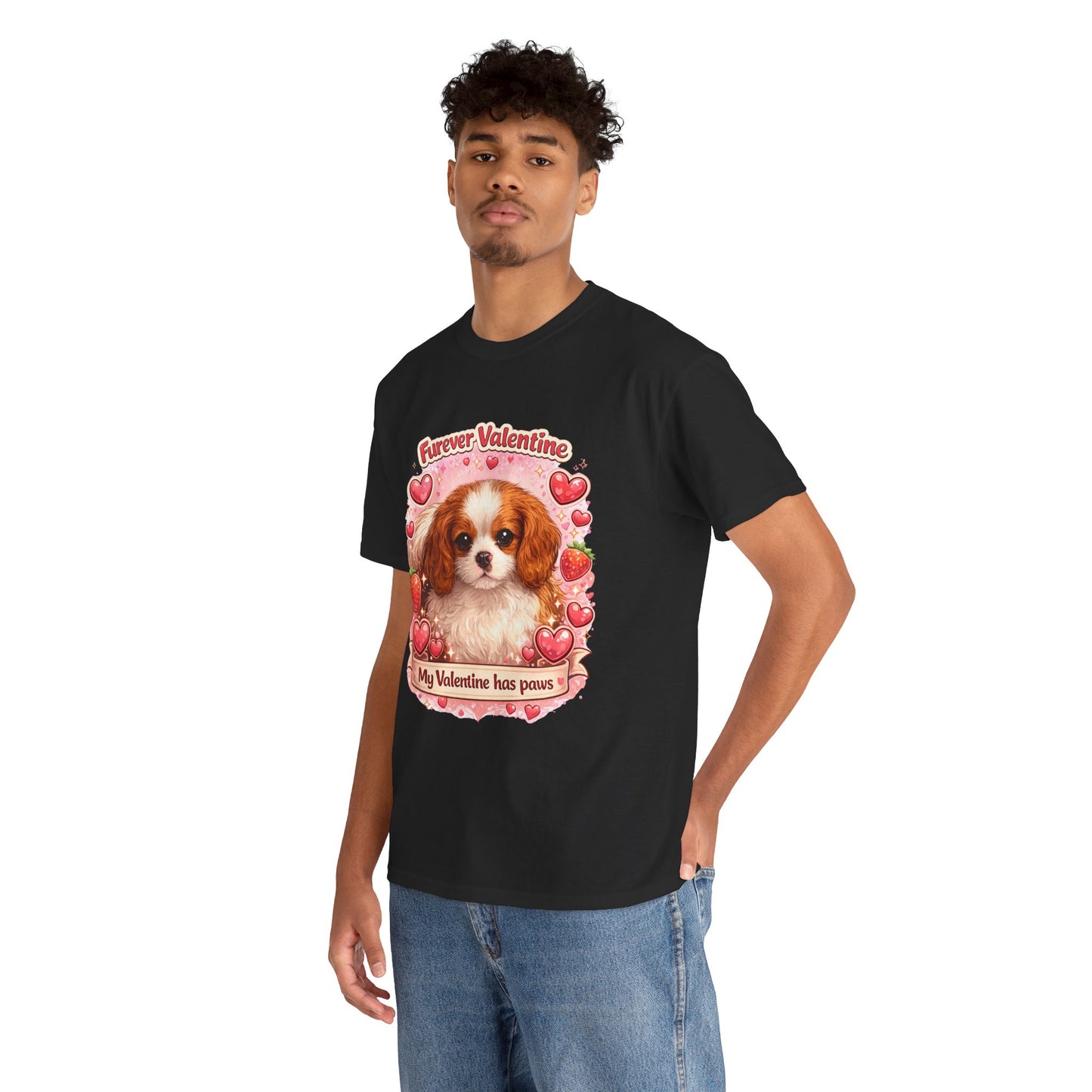 Furever Valentine - Puppy Love Has Paws – Pet Lover Valentine's Day T-Shirt