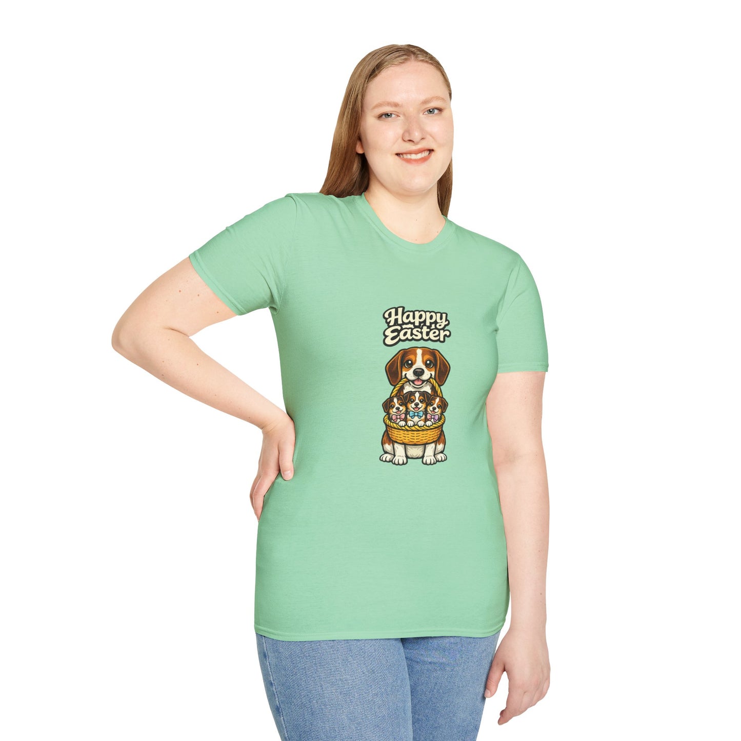 Beagle Family "Happy Easter"