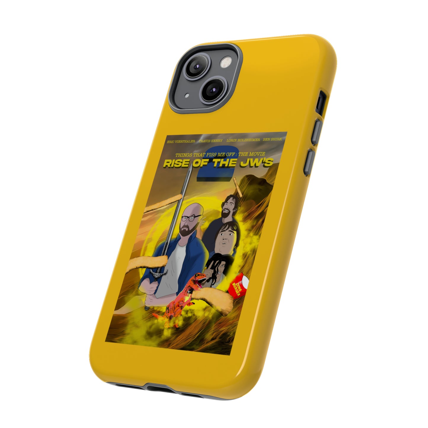 Rise Of The JW's Tough Phone  Case yellow)