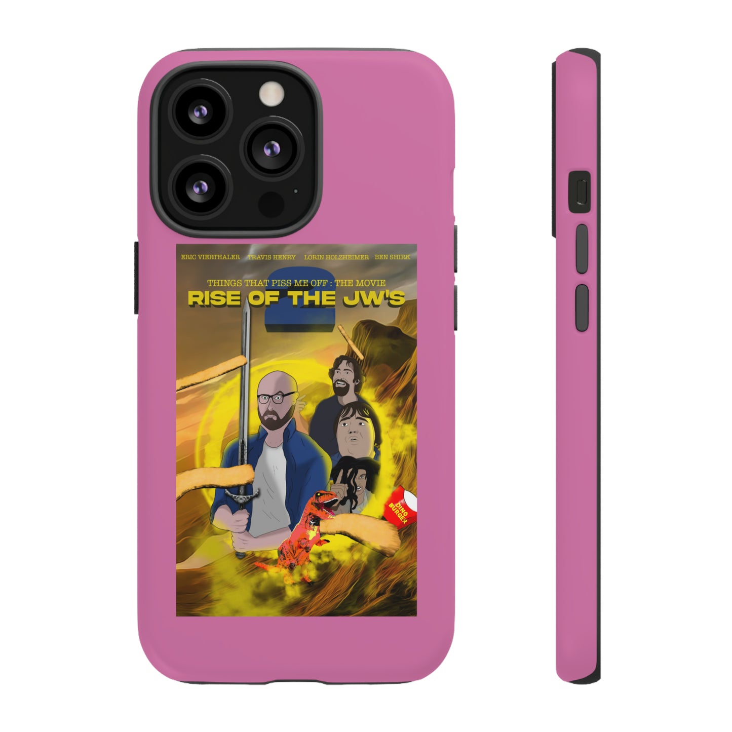 Rise Of The JW's Tough Phone Case (light pink)