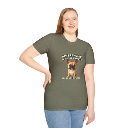 My Frenchie Is My Personality – Royal Energy – Personalized Dog Breed Tee