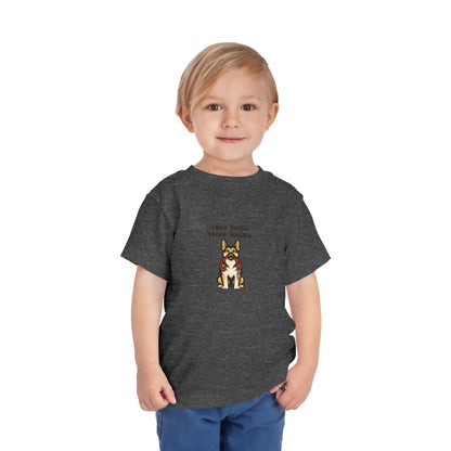 Less Talks. More Walks.  -- Toddler Dog Lover Tee